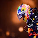 SINGAPORE, SINGAPORE - OCTOBER 02: Race winner Sergio Perez of Mexico and Oracle Red Bull Racing celebrates in parc ferme during the F1 Grand Prix of Singapore at Marina Bay Street Circuit on October 02, 2022 in Singapore, Singapore. (Photo by Mario Renzi - Formula 1/Formula 1 via Getty Images)