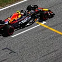 BARCELONA, SPAIN - MAY 20: Juri Vips of Estonia driving the (36) Oracle Red Bull Racing RB18 on track during practice ahead of the F1 Grand Prix of Spain at Circuit de Barcelona-Catalunya on May 20, 2022 in Barcelona, Spain. (Photo by Mark Thompson/Getty Images)