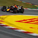 BARCELONA, SPAIN - MAY 20: Max Verstappen of the Netherlands driving the (1) Oracle Red Bull Racing RB18 on track during practice ahead of the F1 Grand Prix of Spain at Circuit de Barcelona-Catalunya on May 20, 2022 in Barcelona, Spain. (Photo by Mark Thompson/Getty Images)