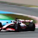 BARCELONA, SPAIN - MAY 21: Kevin Magnussen of Denmark driving the (20) Haas F1 VF-22 Ferrari on track during practice ahead of the F1 Grand Prix of Spain at Circuit de Barcelona-Catalunya on May 21, 2022 in Barcelona, Spain. (Photo by Mark Thompson/Getty Images)