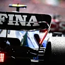 BARCELONA, SPAIN - MAY 21: Nicholas Latifi of Canada driving the (6) Williams FW44 Mercedes on track during practice ahead of the F1 Grand Prix of Spain at Circuit de Barcelona-Catalunya on May 21, 2022 in Barcelona, Spain. (Photo by Clive Mason/Getty Images)