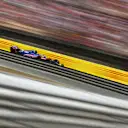 BARCELONA, SPAIN - MAY 21: Esteban Ocon of France driving the (31) Alpine F1 A522 Renault on track during qualifying ahead of the F1 Grand Prix of Spain at Circuit de Barcelona-Catalunya on May 21, 2022 in Barcelona, Spain. (Photo by Lars Baron/Getty Images)