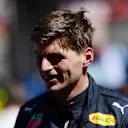 BARCELONA, SPAIN - MAY 22: Race winner Max Verstappen of the Netherlands and Oracle Red Bull Racing looks on in parc ferme during the F1 Grand Prix of Spain at Circuit de Barcelona-Catalunya on May 22, 2022 in Barcelona, Spain. (Photo by Mario Renzi - Formula 1/Formula 1 via Getty Images)