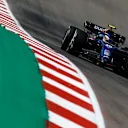 AUSTIN, TEXAS - OCTOBER 21: Logan Sargeant of United States driving the (45) Williams FW44 Mercedes on track during practice ahead of the F1 Grand Prix of USA at Circuit of The Americas on October 21, 2022 in Austin, Texas. (Photo by Chris Graythen/Getty Images)