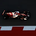 AUSTIN, TEXAS - OCTOBER 21: Valtteri Bottas of Finland driving the (77) Alfa Romeo F1 C42 Ferrari on track during practice ahead of the F1 Grand Prix of USA at Circuit of The Americas on October 21, 2022 in Austin, Texas. (Photo by Chris Graythen/Getty Images)