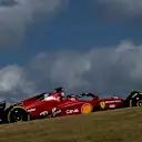 AUSTIN, TEXAS - OCTOBER 23: Charles Leclerc of Monaco driving (16) the Ferrari F1-75 on track during the F1 Grand Prix of USA at Circuit of The Americas on October 23, 2022 in Austin, Texas. (Photo by Clive Mason - Formula 1/Formula 1 via Getty Images)
