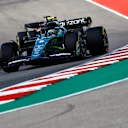 AUSTIN, TEXAS - OCTOBER 23: Sebastian Vettel of Germany driving the (5) Aston Martin AMR22 Mercedes on track during the F1 Grand Prix of USA at Circuit of The Americas on October 23, 2022 in Austin, Texas. (Photo by Chris Graythen/Getty Images)