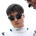 AUSTIN, TEXAS - OCTOBER 23: Yuki Tsunoda of Japan and Scuderia AlphaTauri prepares to drive on the grid during the F1 Grand Prix of USA at Circuit of The Americas on October 23, 2022 in Austin, Texas. (Photo by Peter Fox/Getty Images)
