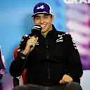 AUSTIN, TEXAS - OCTOBER 20: Esteban Ocon of France and Alpine F1 attends the Drivers Press Conference during previews ahead of the F1 Grand Prix of USA at Circuit of The Americas on October 20, 2022 in Austin, Texas. (Photo by Jared C. Tilton/Getty Images)