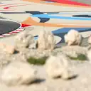 BAHRAIN, BAHRAIN - MARCH 03: Valtteri Bottas of Finland driving the (77) Alfa Romeo F1 C43 Ferrari on track  during practice ahead of the F1 Grand Prix of Bahrain at Bahrain International Circuit on March 03, 2023 in Bahrain, Bahrain. (Photo by Dan Istitene - Formula 1/Formula 1 via Getty Images)