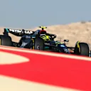 BAHRAIN, BAHRAIN - MARCH 03: Lewis Hamilton of Great Britain driving the (44) Mercedes AMG Petronas F1 Team W14 on track during practice ahead of the F1 Grand Prix of Bahrain at Bahrain International Circuit on March 03, 2023 in Bahrain, Bahrain. (Photo by Clive Mason/Getty Images)