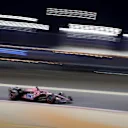 BAHRAIN, BAHRAIN - MARCH 04: Esteban Ocon of France driving the (31) Alpine F1 A523 Renault on track during qualifying ahead of the F1 Grand Prix of Bahrain at Bahrain International Circuit on March 04, 2023 in Bahrain, Bahrain. (Photo by Lars Baron/Getty Images)