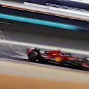BAHRAIN, BAHRAIN - MARCH 04: Carlos Sainz of Spain driving the (55) Ferrari SF-23 on track during qualifying ahead of the F1 Grand Prix of Bahrain at Bahrain International Circuit on March 04, 2023 in Bahrain, Bahrain. (Photo by Lars Baron/Getty Images)