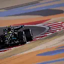 BAHRAIN, BAHRAIN - MARCH 05: Lewis Hamilton of Great Britain driving the (44) Mercedes AMG Petronas F1 Team W14 on track during the F1 Grand Prix of Bahrain at Bahrain International Circuit on March 05, 2023 in Bahrain, Bahrain. (Photo by Joe Portlock - Formula 1/Formula 1 via Getty Images)