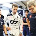 Ricciardo was back in the paddock as a full-time F1 driver on Thursday