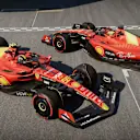 Ferrari will run a red, yellow and black livery scheme for their home race