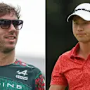 Pierre Gasly and Collin Morikawa have also been paired together