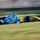 Alonso and his blue and yellow-coloured Renaults were a force to be reckoned with
