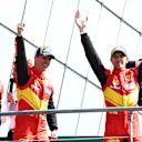 Giovinazzi, Pier Guidi and Calado celebrate their special triumph