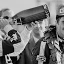 Piquet (left) and Mansell (right) experienced a tumultuous spell as Williams team mates