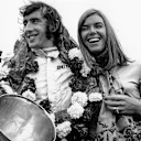 Stewart, seen here with his wife, Helen, won the first of his three championships in 1969