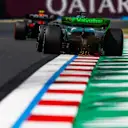 HUNGARORING, HUNGARY - JULY 19: Lance Stroll, Aston Martin AMR24 during the Hungarian GP at Hungaroring on Friday July 19, 2024 in Budapest, Hungary. (Photo by Glenn Dunbar / LAT Images)