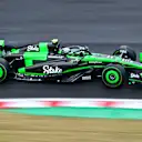 Kick Sauber's Chinese driver Zhou Guanyu drives during the second practice session ahead of the Formula One Japanese Grand Prix race at the Suzuka circuit in Suzuka, Mie prefecture on April 5, 2024. (Photo by Philip FONG / AFP) (Photo by PHILIP FONG/AFP via Getty Images)