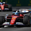 The Ferrari cars also had hints of blue on their liveries in Miami