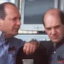McLaren, led by Ron Dennis, had design guru Adrian Newey (right) at their disposal