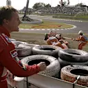 A crash for Irvine in qualifying at Suzuka put him on the back foot ahead of the title-deciding race