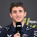 BAHRAIN, BAHRAIN - APRIL 10: Jack Doohan of Australia and Alpine F1 speaks in the Drivers Press Conference during previews ahead of the F1 Grand Prix of Bahrain at Bahrain International Circuit on April 10, 2025 in Bahrain, Bahrain. (Photo by Sam Bagnall/Sutton Images)