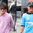 Yuki Tsunoda and Lando Norris 