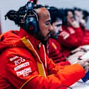 Hamilton is continuing to adjust to his new team after 12 seasons with Mercedes