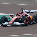 FIORANO MODENESE, ITALY - FEBRUARY 19: Charles Leclerc of Monaco driving the (16) Scuderia Ferrari