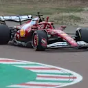 FIORANO MODENESE, ITALY - FEBRUARY 19: Charles Leclerc of Monaco driving the (16) Scuderia Ferrari