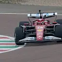 FIORANO MODENESE, ITALY - FEBRUARY 19: Charles Leclerc of Monaco driving the (16) Scuderia Ferrari