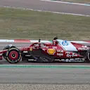 FIORANO MODENESE, ITALY - FEBRUARY 19: Charles Leclerc of Monaco driving the (16) Scuderia Ferrari