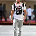 ABU DHABI, UNITED ARAB EMIRATES - NOVEMBER 24:  Fernando Alonso of Spain and McLaren Honda walks in