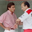 Oversized shirts were a staple in Senna’s wardrobe