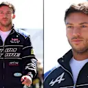 Gasly wearing a new merch drop from Alpine