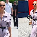 Magui kept it practical with a stylish jumpsuit