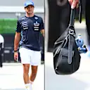 Rebecca Donaldson accessorising her bag with “Sparkles” on Sunday. Swipe to see more images