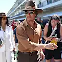 Matthew McConaughey enjoys the paddock at the Circuit of The Americas