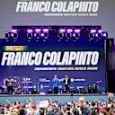 BUENOS AIRES, ARGENTINA - APRIL 26: Franco Colapinto of BWT Alpine Formula One Team speaks at the