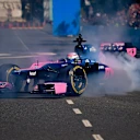 BUENOS AIRES, ARGENTINA - APRIL 26: Franco Colapinto of BWT Alpine Formula One Team drives on track