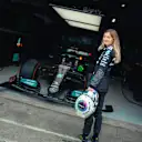 Doriane Pin has completed her maiden F1 test with Mercedes. Swipe through the gallery for more images