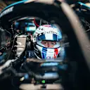 Pin got behind the wheel of Mercedes' 2021 challenger, the W12