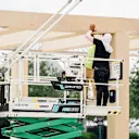 The construction process for the Miami International Autodrome campus sees crews work around the clock to ensure the venue is ready for the F1 weekend