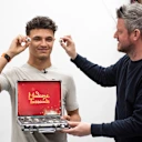 Norris has been collaborating with Madame Tussauds London's expert studio artists to capture measurements for his first-ever figure