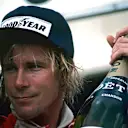 James Hunt became World Champion after he hung on to third place in Fuji